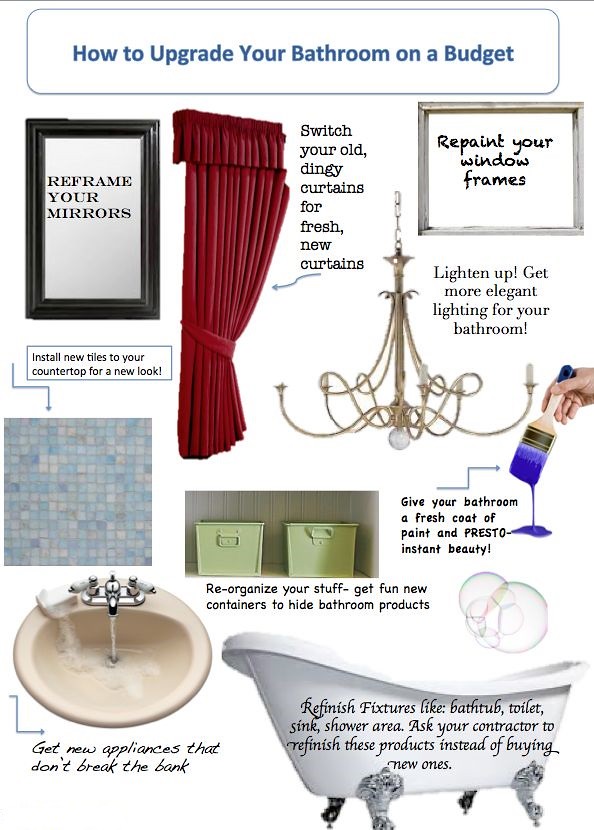 Bathroom renovation project completed